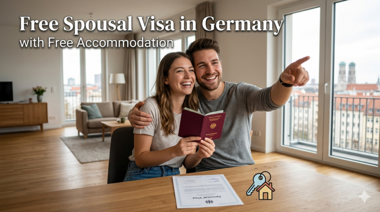 Free Spousal Visa in Germany with Free Accommodation