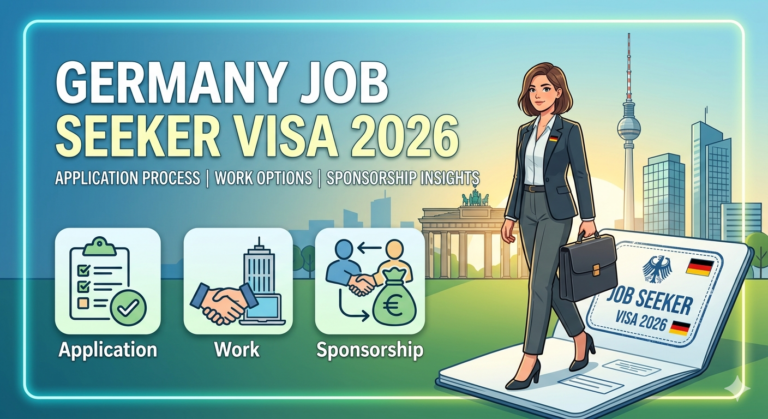 Germany Job Seeker Visa 2026: Application Process, Work Options, and Sponsorship Insights